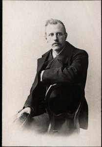 1897年のフリチョフナンセン（1861-1930）の肖像 作： French Photographer